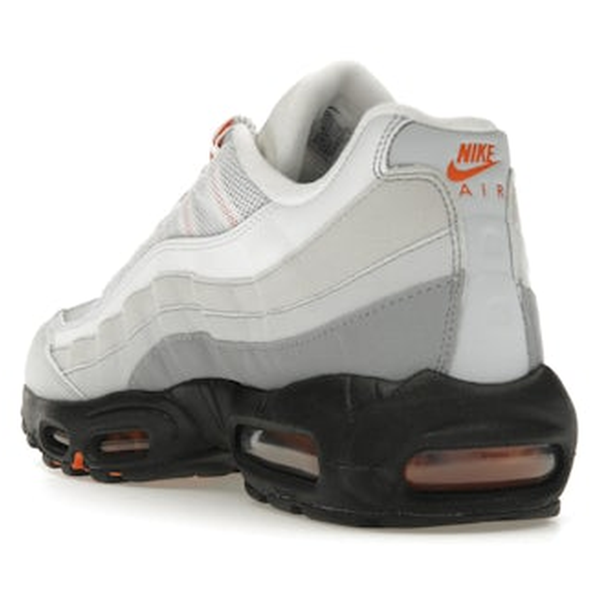 Miniatyrbild av Nike Air Max 95 Wolf Grey Safety Orange 4