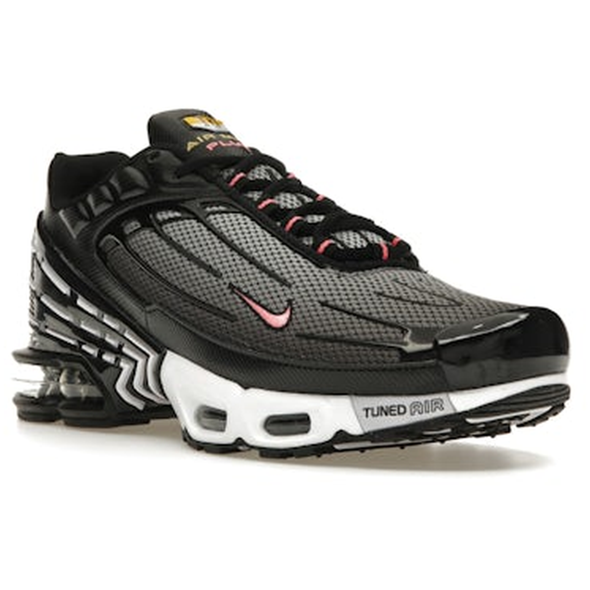 Miniatyrbild av Nike Air Max Plus 3 Black White Chamois 2