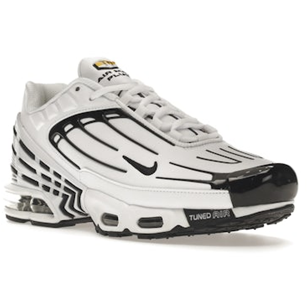 Miniatyrbild av Nike Air Max Plus 3 Leather White Black 2