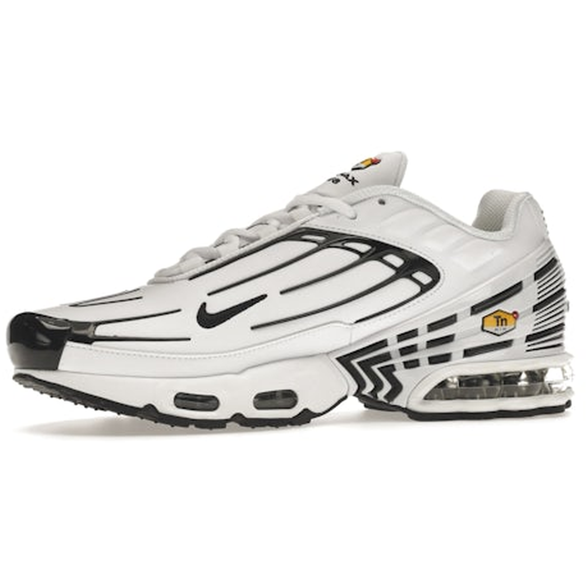Miniatyrbild av Nike Air Max Plus 3 Leather White Black 3