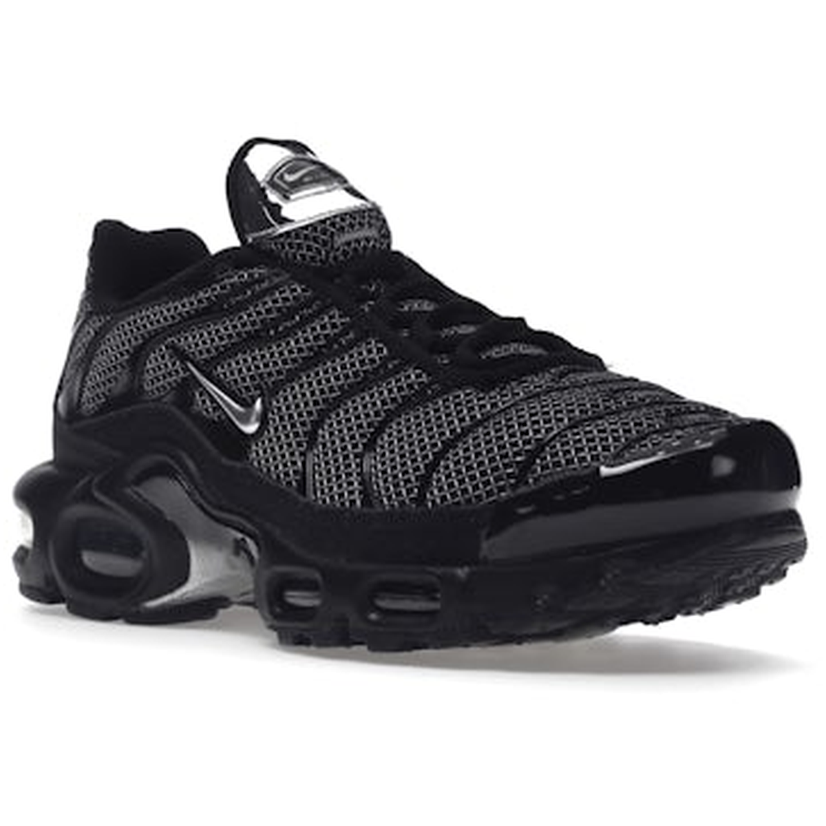 Miniatyrbild av Nike Air Max Plus Black Suede Silver 2