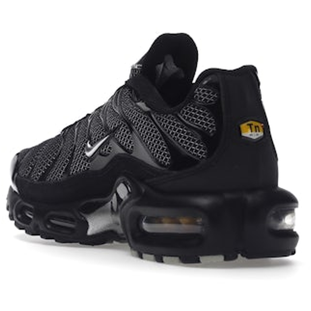 Miniatyrbild av Nike Air Max Plus Black Suede Silver 4