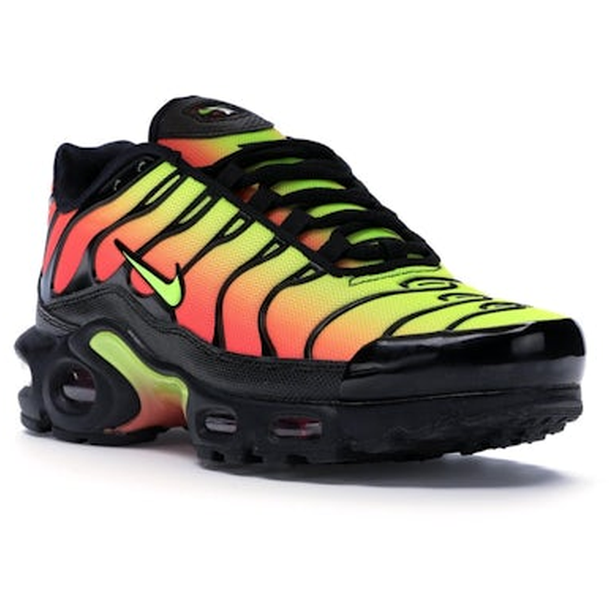 Miniatyrbild av Nike Air Max Plus Black Volt Solar Red 2