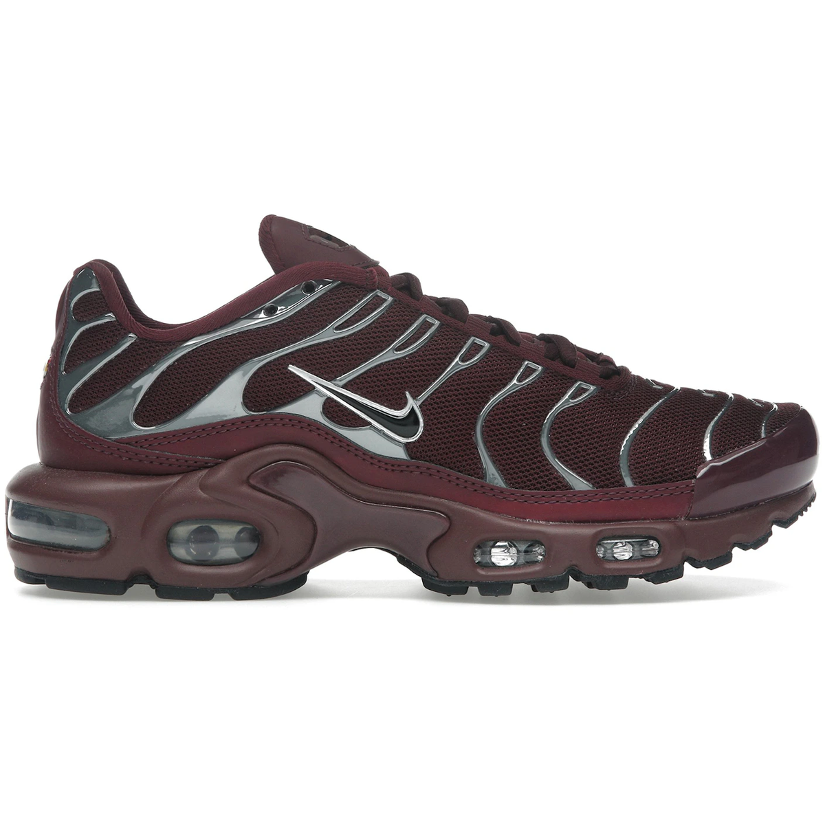 Nike Air Max Plus Night Maroon Metallic Silver