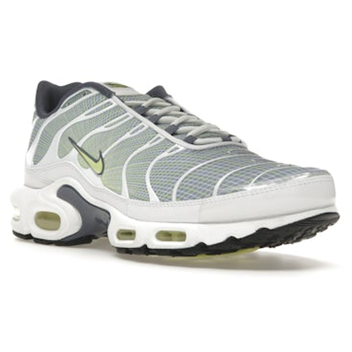 Miniatyrbild av Nike Air Max Plus Pebble Grey Lime 2