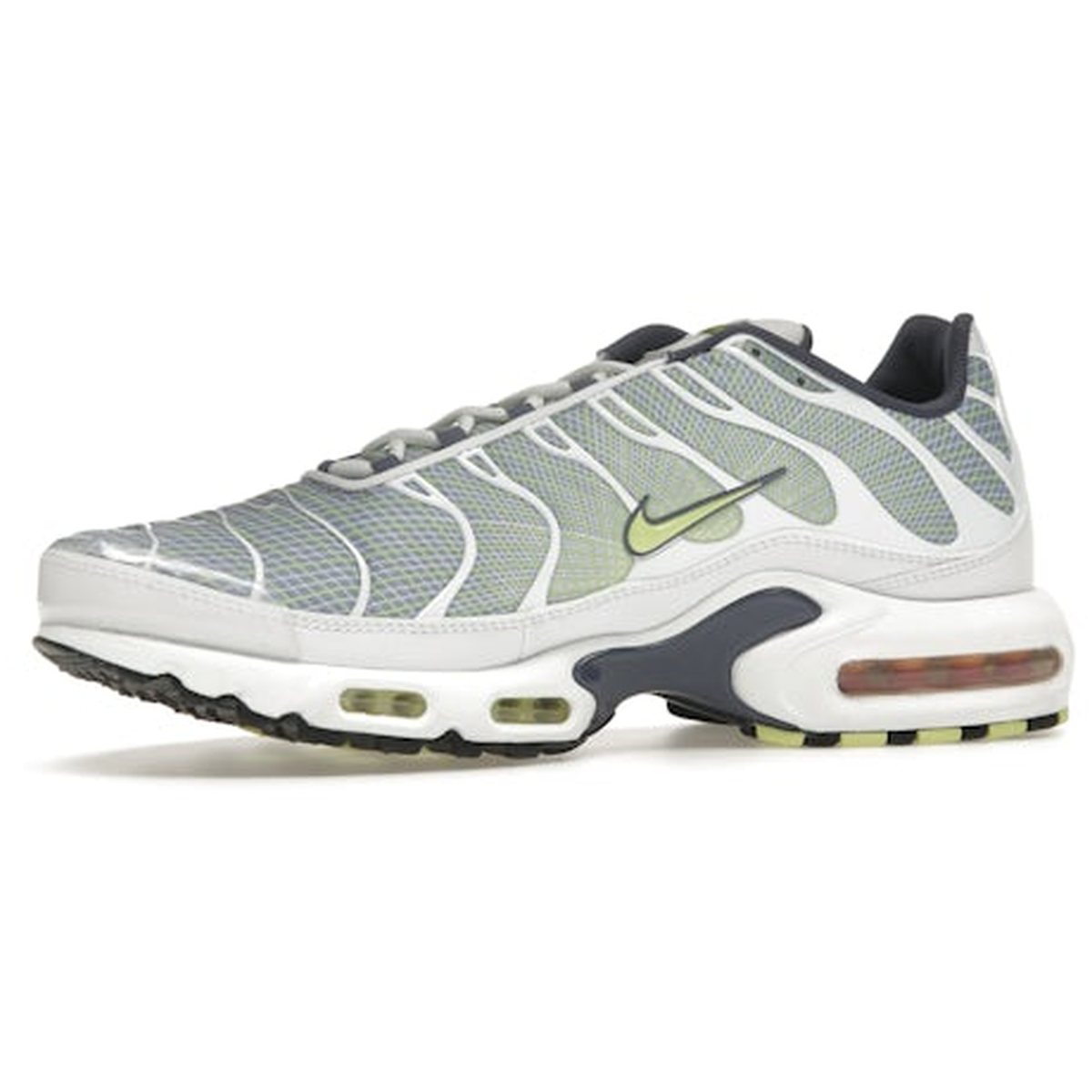 Miniatyrbild av Nike Air Max Plus Pebble Grey Lime 3