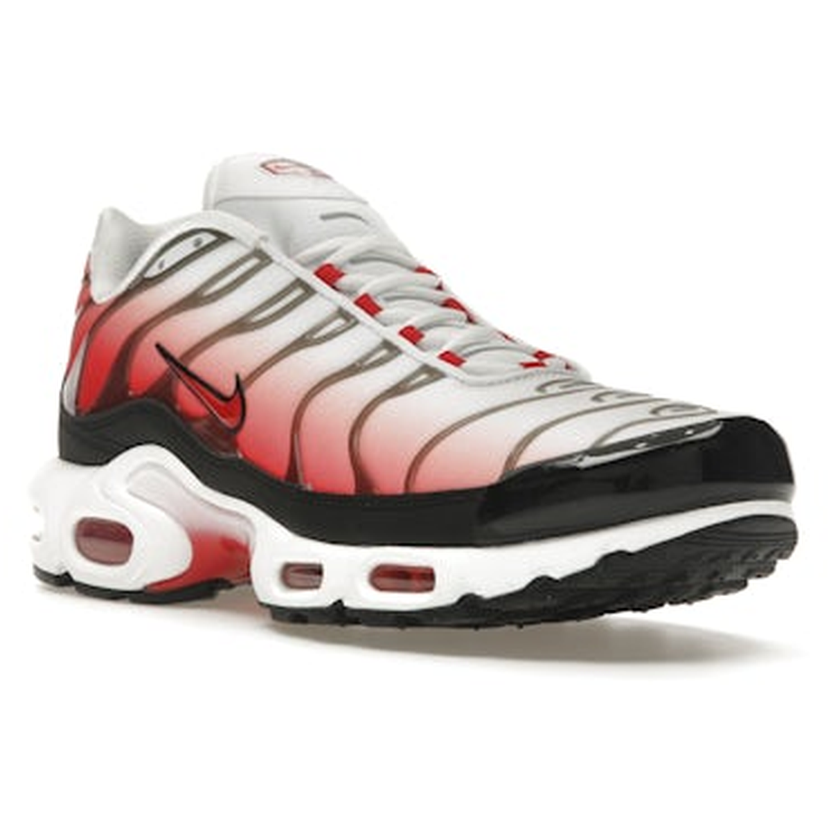 Miniatyrbild av Nike Air Max Plus White Black University Red 2
