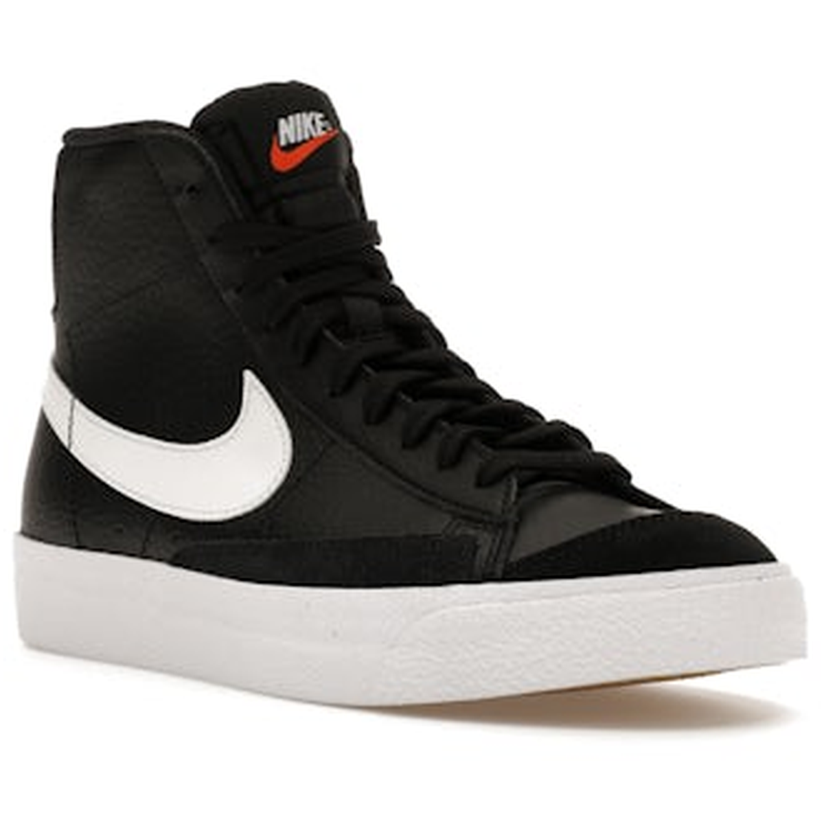 Miniatyrbild av Nike Blazer Mid 77 Black White  2