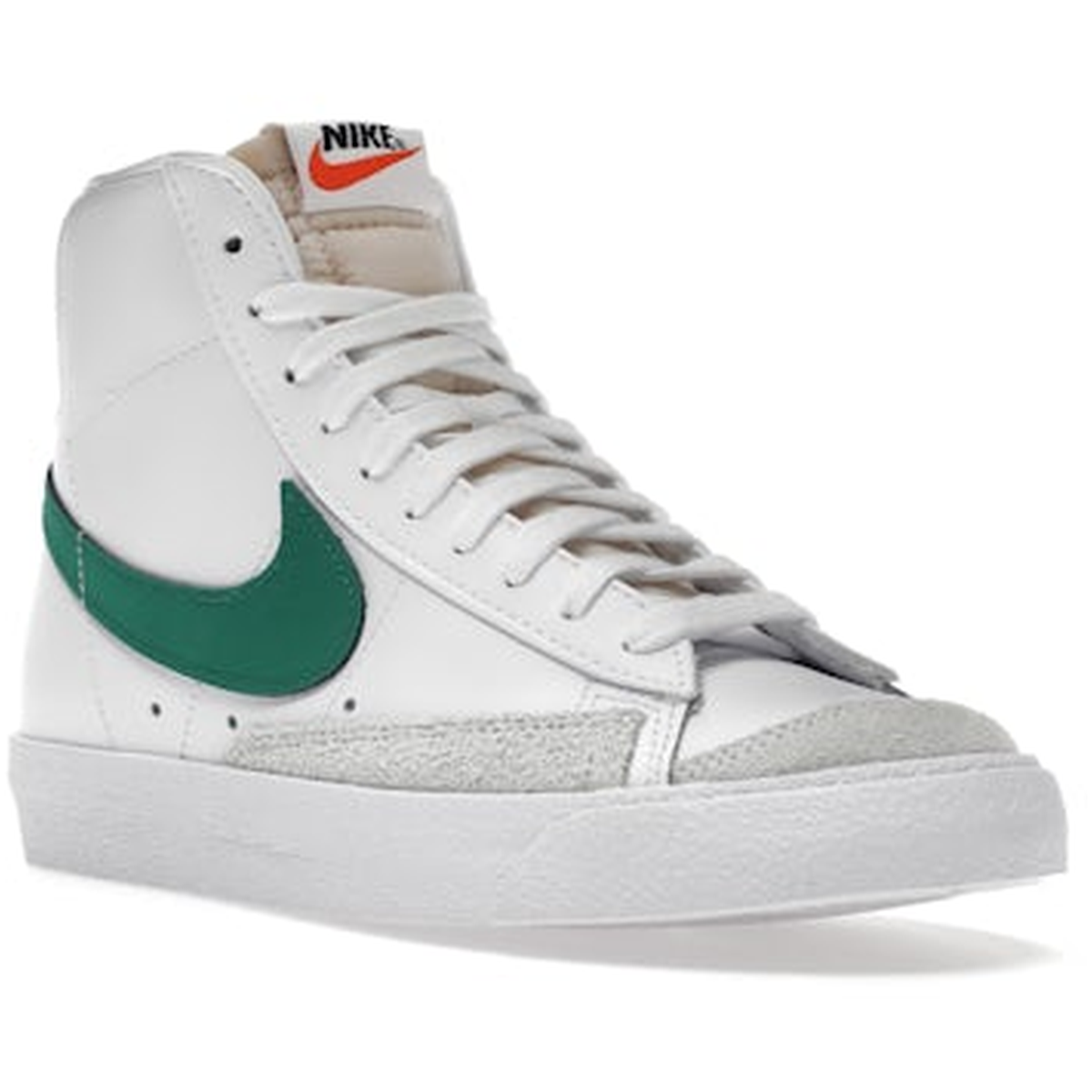 Miniatyrbild av Nike Blazer Mid 77 Vintage White Malachite Green 2
