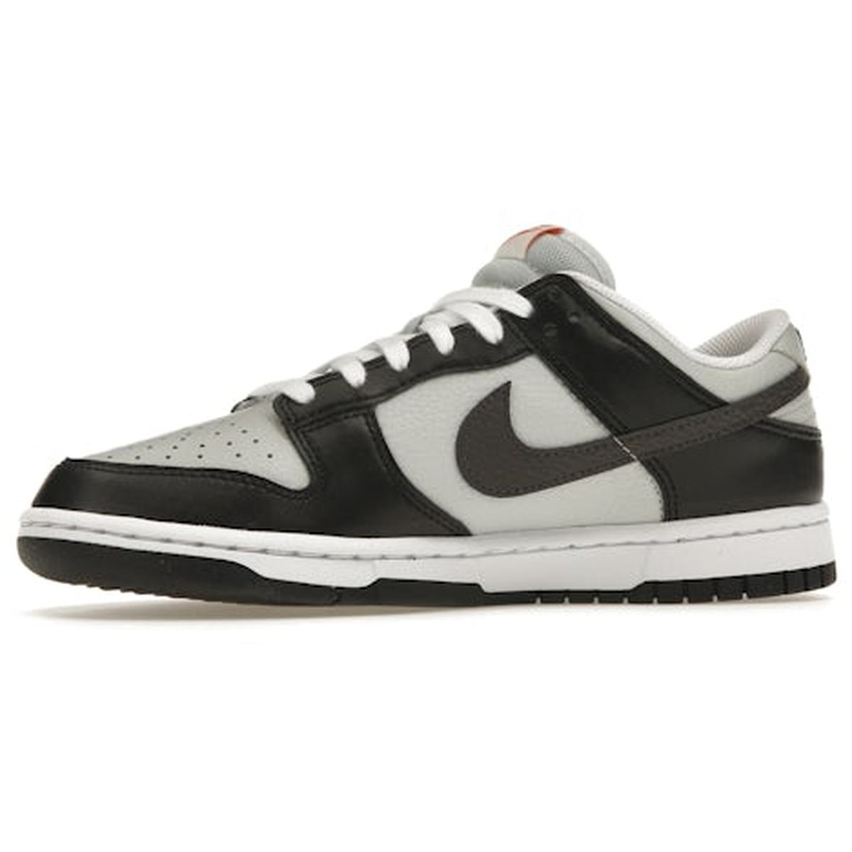 Miniatyrbild av Nike Dunk Low Black Total Orange Mini Swoosh 3