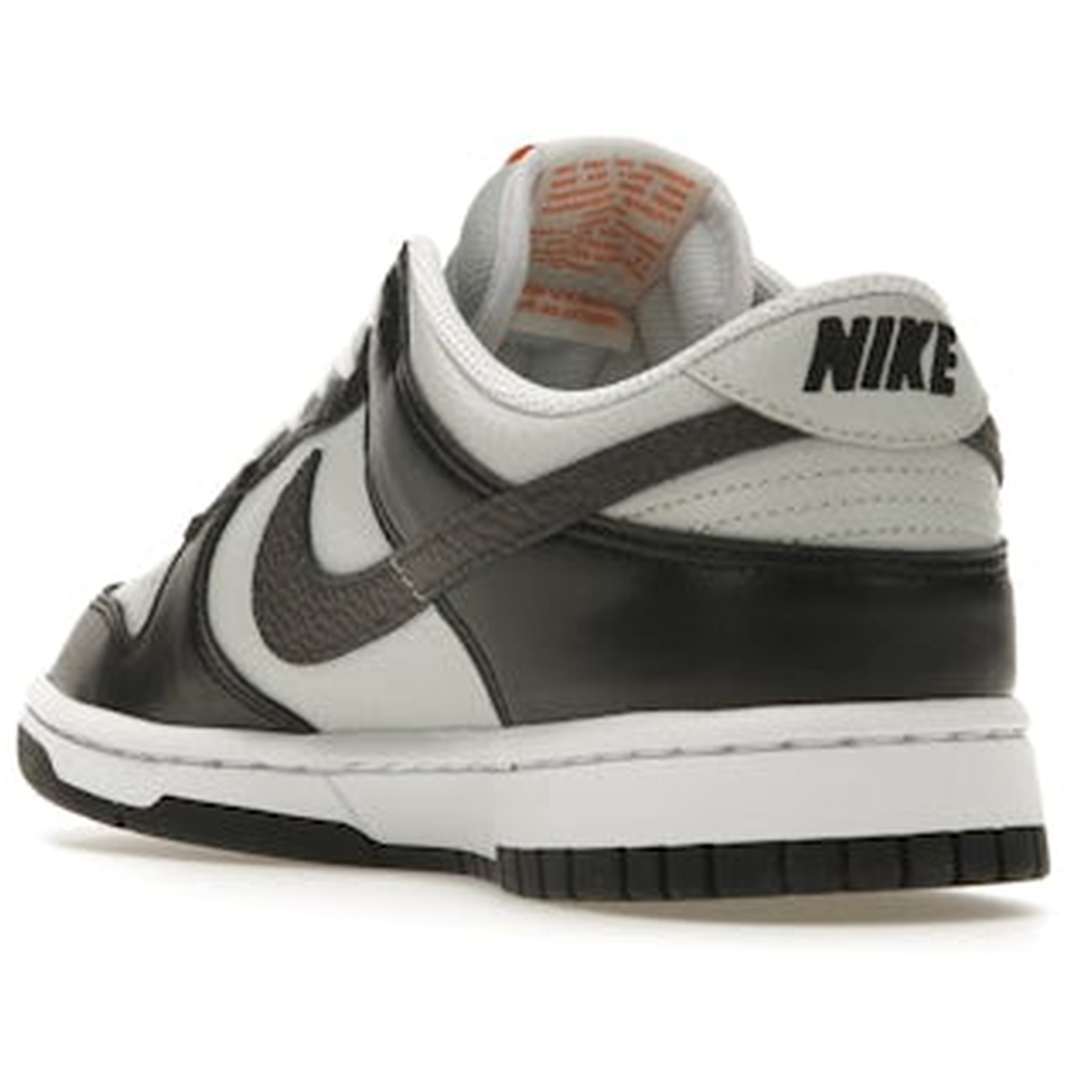 Miniatyrbild av Nike Dunk Low Black Total Orange Mini Swoosh 4