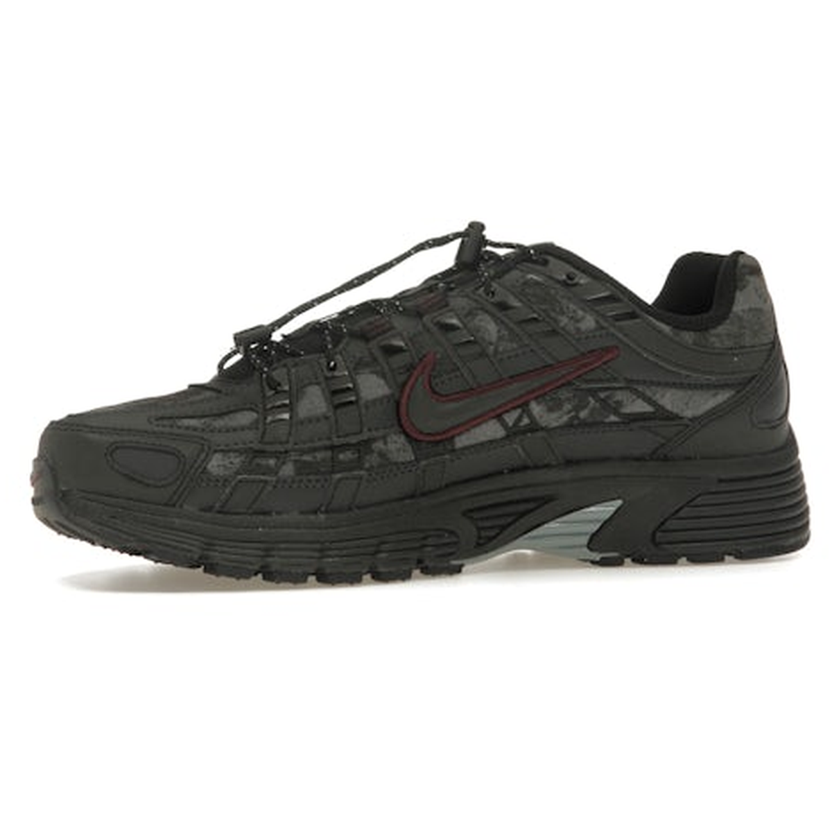 Miniatyrbild av Nike P-6000 Black Burgundy Crush 3