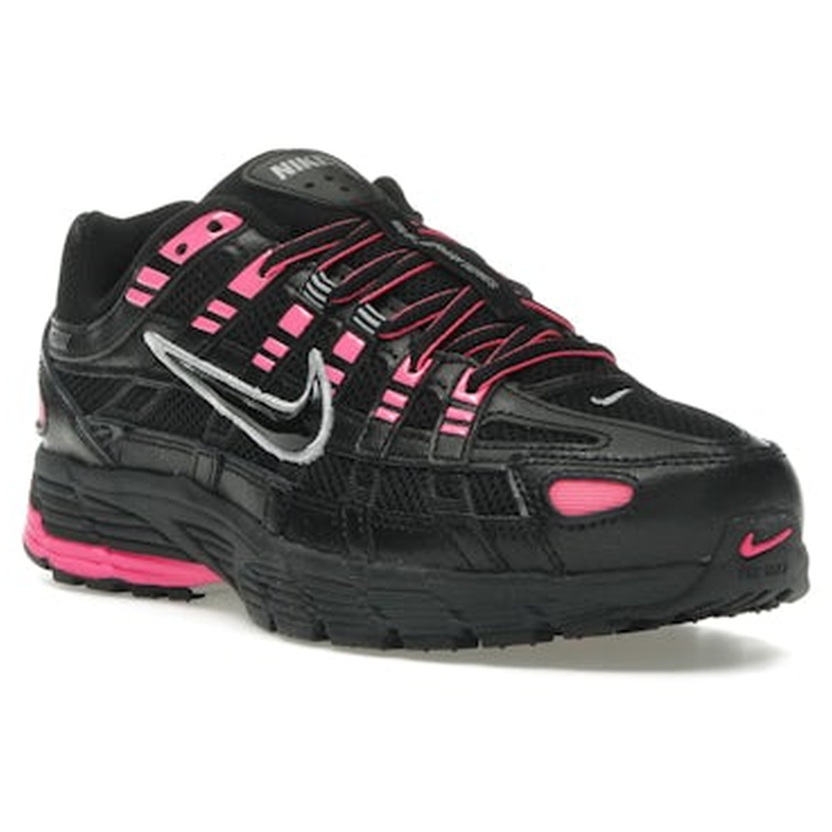 Miniatyrbild av Nike P-6000 Pink Blast Metallic Silver Black 2