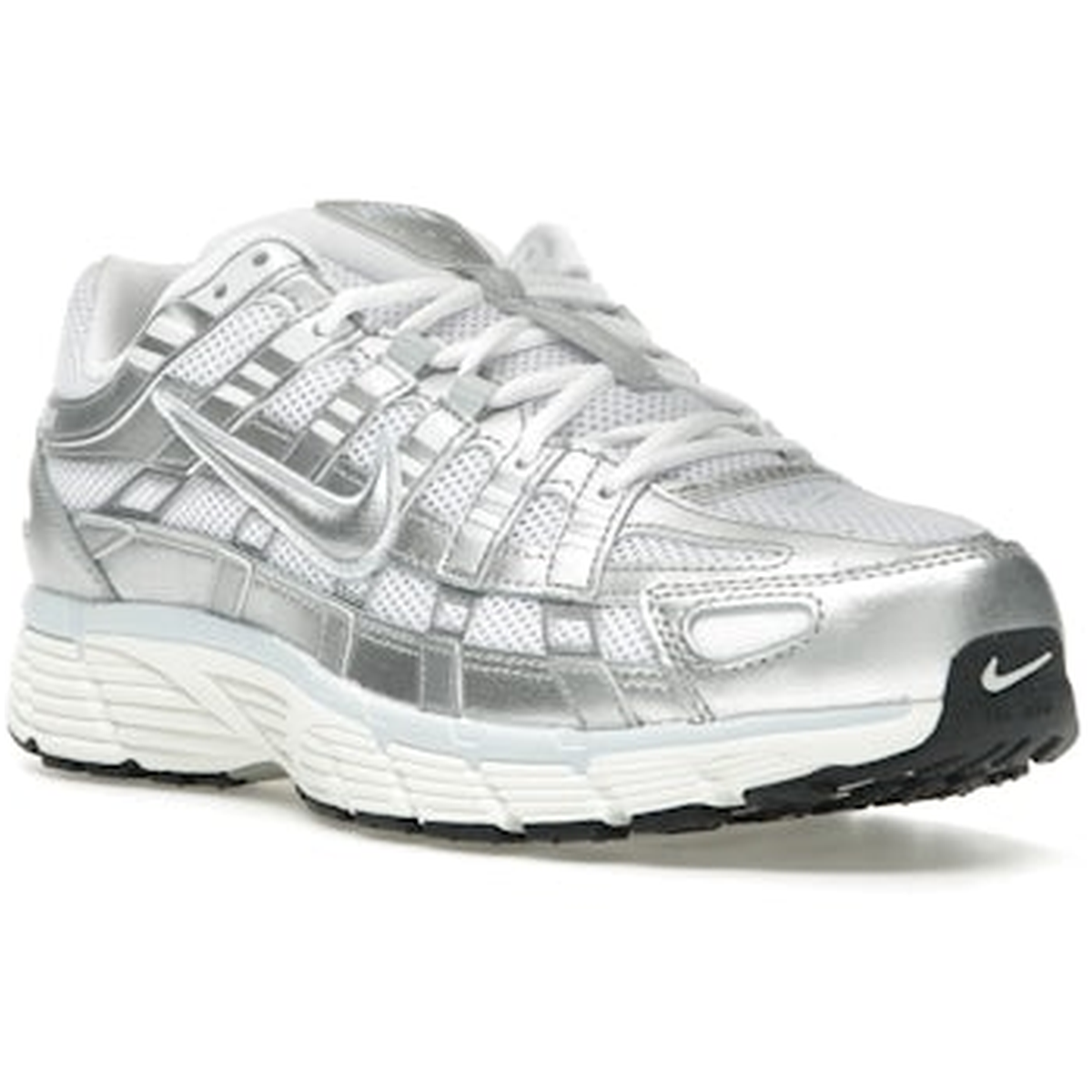 Miniatyrbild av Nike P-6000 White Blue Tint Sail Metallic Silver 2