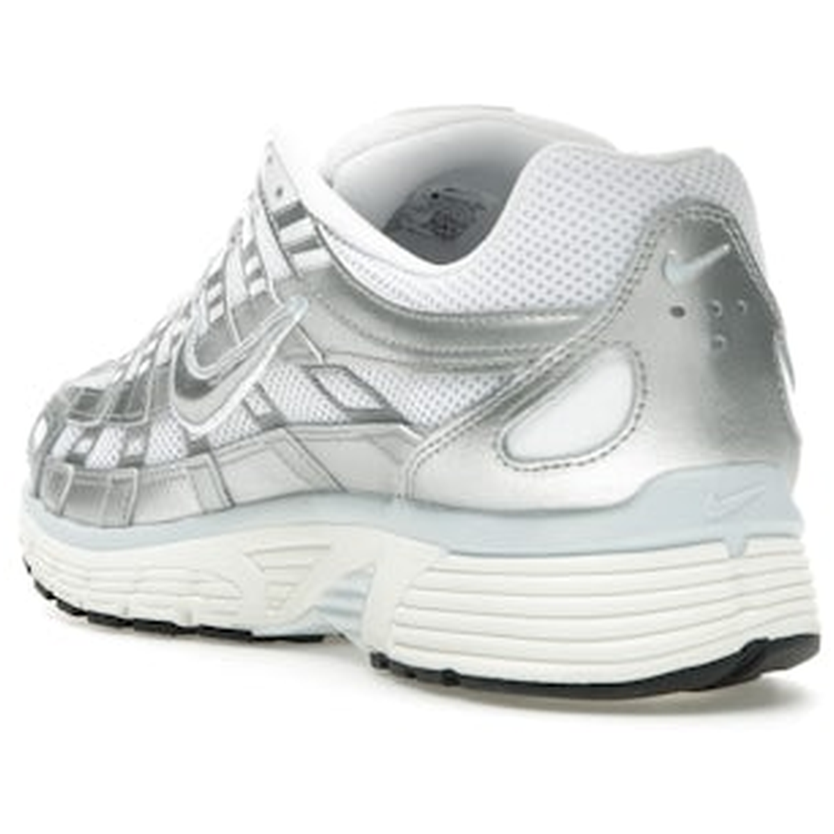Miniatyrbild av Nike P-6000 White Blue Tint Sail Metallic Silver 4