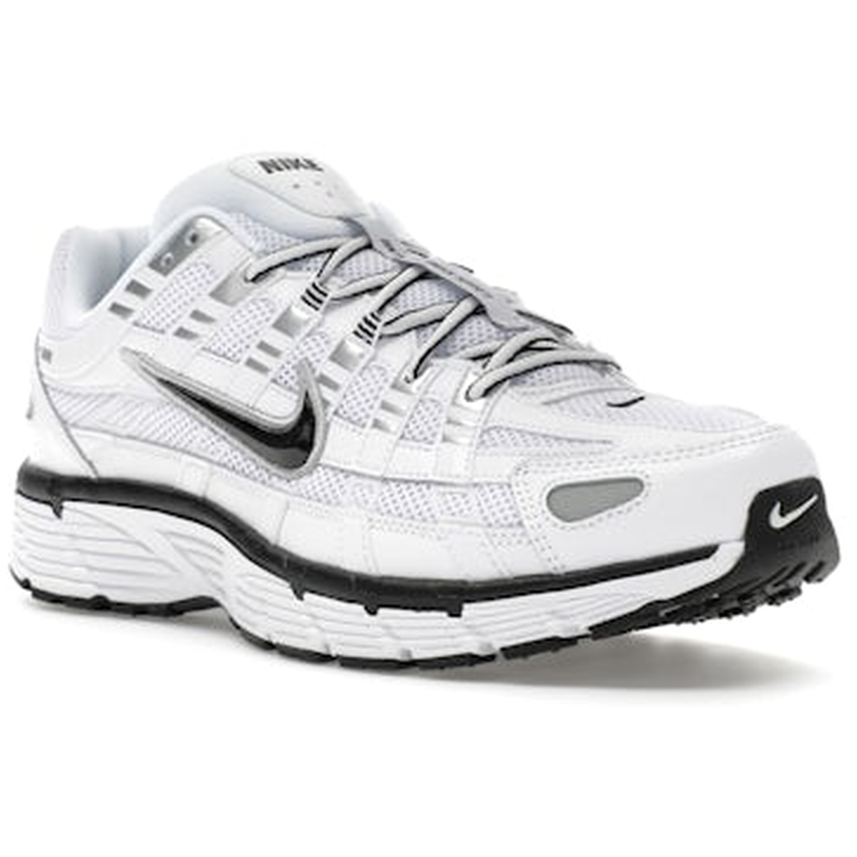 Miniatyrbild av Nike P-6000 White Metallic Silver Black 2