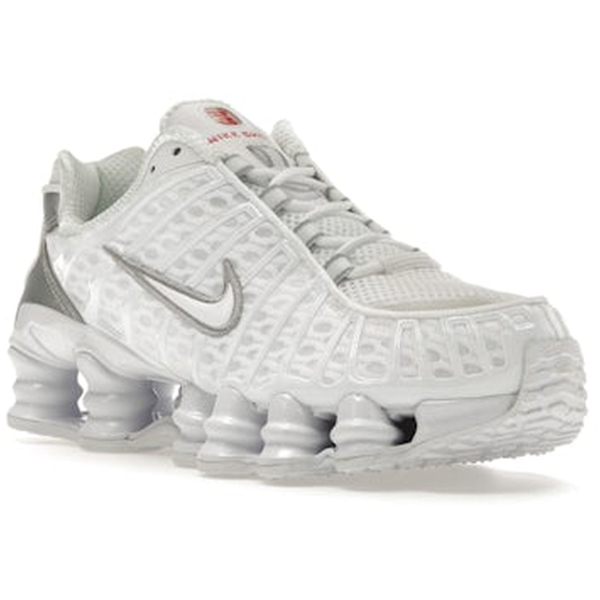 Miniatyrbild av Nike Shox TL White Metallic Silver Max Orange 2