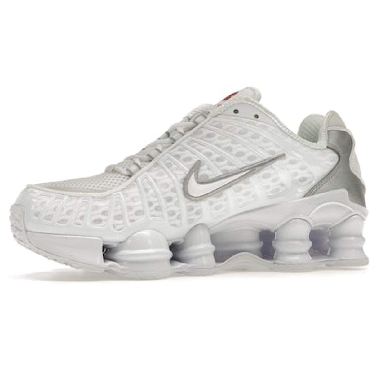 Miniatyrbild av Nike Shox TL White Metallic Silver Max Orange 3