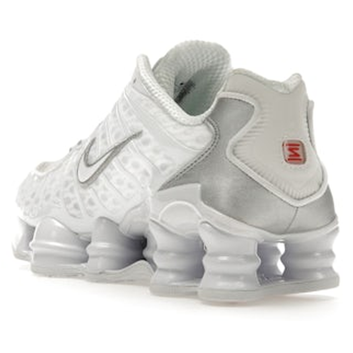 Miniatyrbild av Nike Shox TL White Metallic Silver Max Orange 4