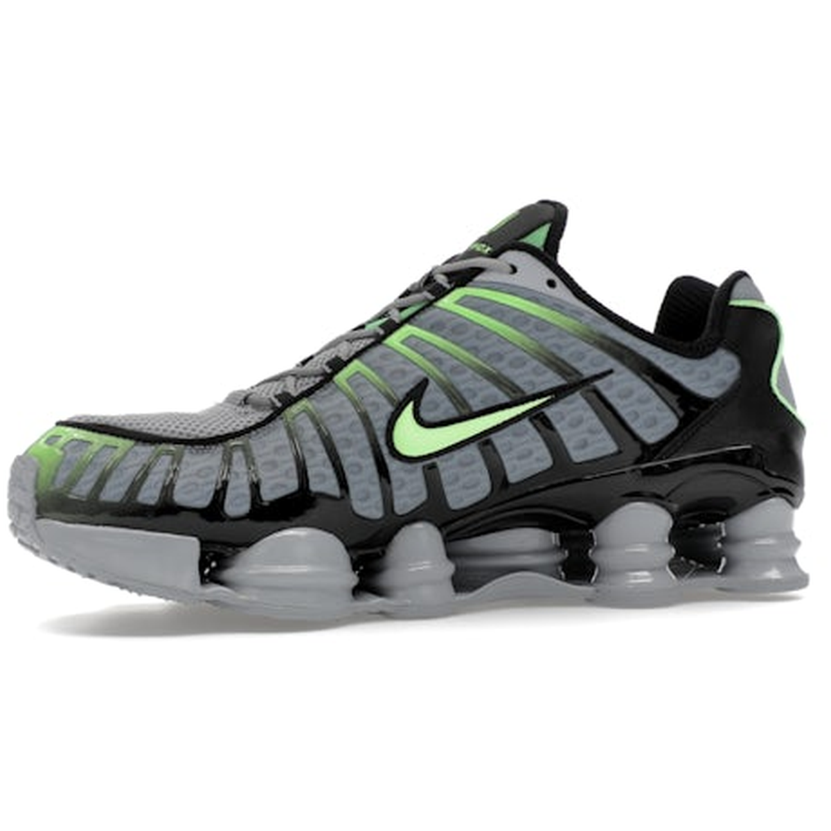 Miniatyrbild av Nike Shox TL Wolf Grey Lime Blast 3